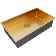 Мойка Paulmark Next 74 uni PM217444-BG, брашированное золото