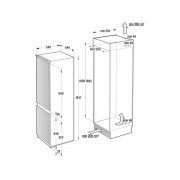 Холодильник Gorenje NRKI419EP1 встраиваемый