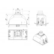 Вытяжка Falmec BUILT-IN BURANO PLUS 70 WH