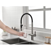 Смеситель Paulmark Gravity Gr213888-BS, брашированная нерж. сталь