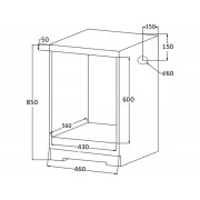 Духовой шкаф MEFERI MEO457BK COMFORT