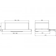 Вытяжка Faber FLOX GLASS BK A60 (110.0436.364)