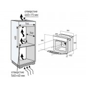Духовой шкаф MEFERI MEO606BG RETRO