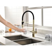 Смеситель Paulmark Gravity Gr213888-G, золото