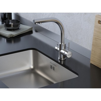 Смеситель Paulmark Essen Es213011-NI, никель Смеситель Paulmark Essen Es213011-NI, никель