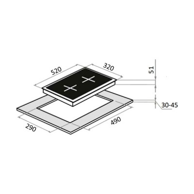 Варочная панель MAUNFELD EGHG.32.63CBG/G газовая Варочная панель MAUNFELD EGHG.32.63CBG/G газовая