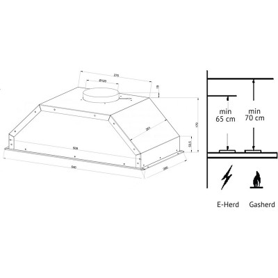 Вытяжка Kuppersberg INTOUCH 60 W Вытяжка Kuppersberg INTOUCH 60 W