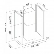Вытяжка Falmec EUROPA IS FASTEEL 120