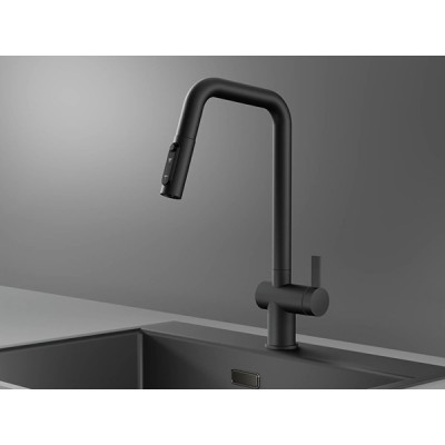 Смеситель Granula KS-7273, черный матовый Смеситель Granula KS-7273, черный матовый