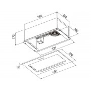 Вытяжка MEFERI SMARTBOX60WH LIGHT
