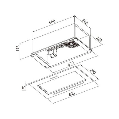 Вытяжка MEFERI SMARTBOX60WH LIGHT Вытяжка MEFERI SMARTBOX60WH LIGHT