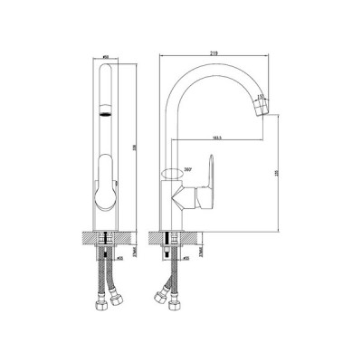 Смеситель IDDIS Cuba, CUBSBJ0i05 Смеситель IDDIS Cuba, CUBSBJ0i05