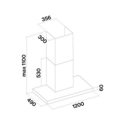 Вытяжка Falmec PLANE NRS 120 (PLUS) Вытяжка Falmec PLANE NRS 120 (PLUS)