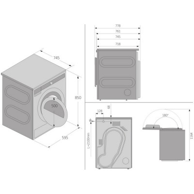 Сушильная машина ASKO T310HCXLW.P Сушильная машина ASKO T310HCXLW.P