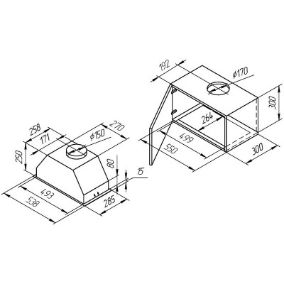 Вытяжка Kuppersberg INBOX 54 X Вытяжка Kuppersberg INBOX 54 X
