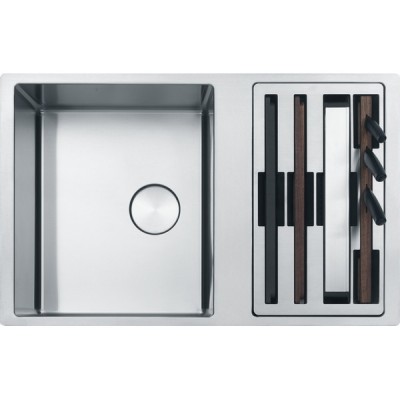 Мойка Franke BWX 120-41-27, вентиль-автомат, шлифованная (122.0579.553) Мойка Franke BWX 120-41-27, вентиль-автомат, шлифованная (122.0579.553)