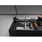 Мойка Franke BWX 120-41-27, вентиль-автомат, шлифованная (122.0579.553)