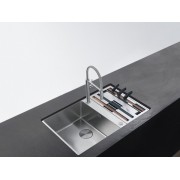 Мойка Franke BWX 120-41-27, вентиль-автомат, шлифованная (122.0579.553)