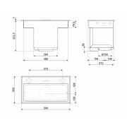 Вытяжка SMEG KSEG58PXE
