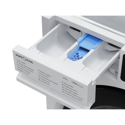 Встраиваемая cтирально-сушильная машина KRONA DARRE 1400 7/5K WHITE Встраиваемая cтирально-сушильная машина KRONA DARRE 1400 7/5K WHITE