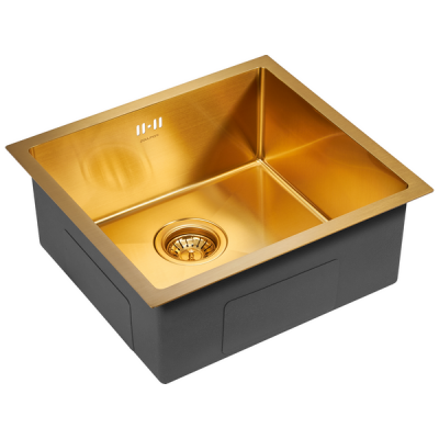 Мойка Paulmark Marx PM214844-BG, брашированное золото Мойка Paulmark Marx PM214844-BG, брашированное золото