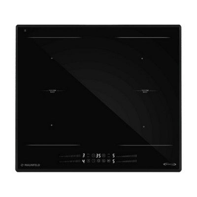 Варочная панель MAUNFELD AVI6044SSFBK индукционная Варочная панель MAUNFELD AVI6044SSFBK индукционная