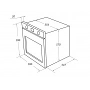 Духовой шкаф MAUNFELD EOEM.769W