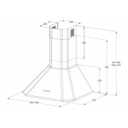 Вытяжка Korting KHC 6839 RB
