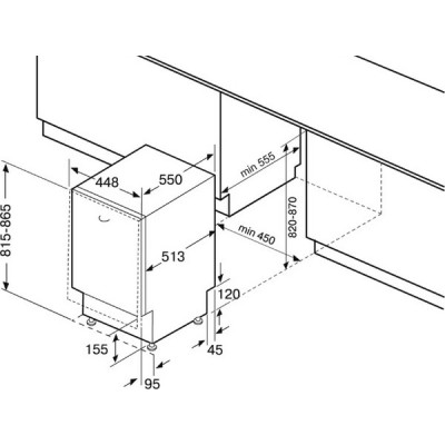 Посудомоечная машина KRONA KRONA ROSSA 45 BI Посудомоечная машина KRONA KRONA ROSSA 45 BI