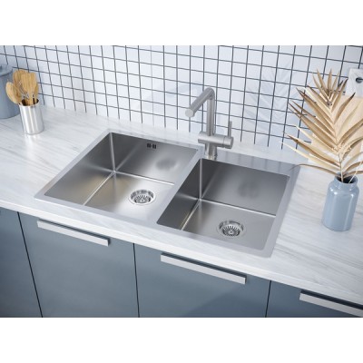 Мойка Paulmark Helfer PM237851-BS, брашированная нерж.сталь Мойка Paulmark Helfer PM237851-BS, брашированная нерж.сталь