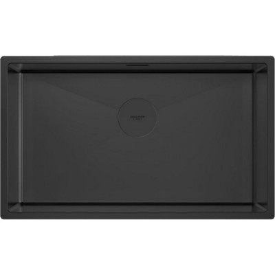 Мойка Paulmark Next 74 uni PM217444-MBN, черный матовый Мойка Paulmark Next 74 uni PM217444-MBN, черный матовый