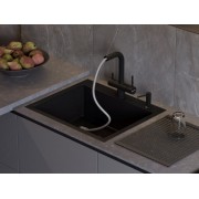 Смеситель Omoikiri Takamatsu-S-GB латунь/графит (4994358)