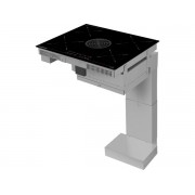 Варочная панель MEFERI XSMART60BK POWER индукционная с вытяжкой