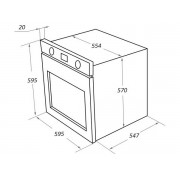 Духовой шкаф MAUNFELD EOEM.769B3