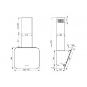 Вытяжка Falmec TAB WHITE 60