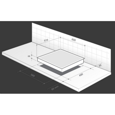 Варочная панель De Dietrich DPI7698GS индукционная Варочная панель De Dietrich DPI7698GS индукционная