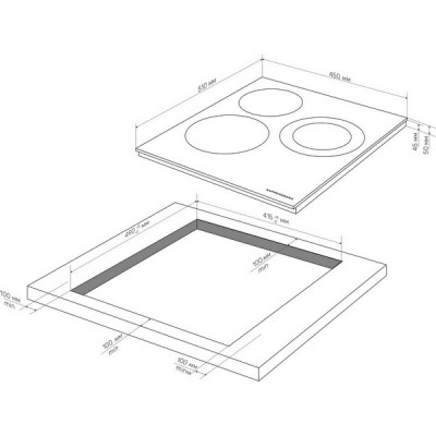 Варочная панель Kuppersberg ECO 400 электрическая Варочная панель Kuppersberg ECO 400 электрическая
