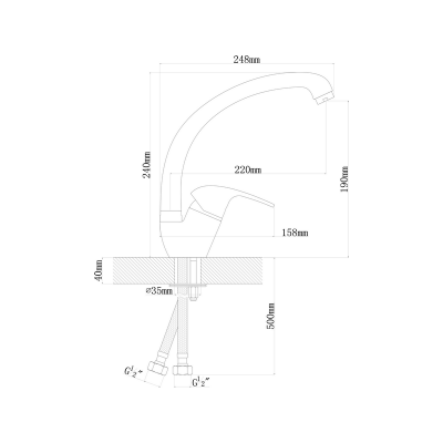 Смеситель Dr.Gans РОНДО везувий Смеситель Dr.Gans РОНДО везувий