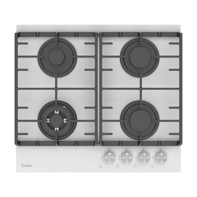 Варочная панель Evelux HEG 650 WG газовая Варочная панель Evelux HEG 650 WG газовая