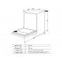 Посудомоечная машина Bertazzoni DW6083PRT Посудомоечная машина Bertazzoni DW6083PRT