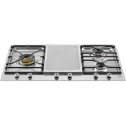 Варочная панель Bertazzoni PM3630GX газовая+теппан-яки