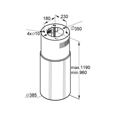 Вытяжка MAUNFELD EDELWEISS 39 ISLA белый Вытяжка MAUNFELD EDELWEISS 39 ISLA белый