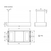 Вытяжка Falmec VETRA IS.120 BLACK