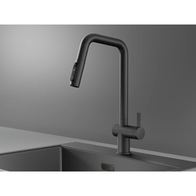 Смеситель Granula KS-7273, графит матовый Смеситель Granula KS-7273, графит матовый