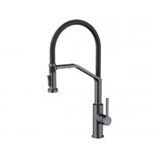 Смеситель Omoikiri Makkari 2 Plus-SB-GM-BL латунь/вороненая сталь/черный (4994497)