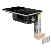 Варочная панель с встр. вытяжкой MAUNFELD AVSI804SBH индукционная