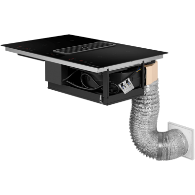 Варочная панель с встр. вытяжкой MAUNFELD AVSI804SBH индукционная Варочная панель с встр. вытяжкой MAUNFELD AVSI804SBH индукционная