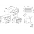 Духовой шкаф SMEG SO4302M1X компактный с СВЧ Духовой шкаф SMEG SO4302M1X компактный с СВЧ
