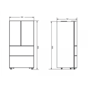 Холодильник Kuppersberg RFFI 184 BEG