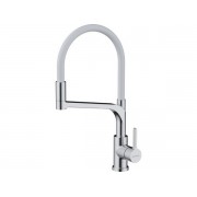 Смеситель Omoikiri Sinto 2 Plus-BN-WH латунь/нержавеющая сталь/белый (4994468)